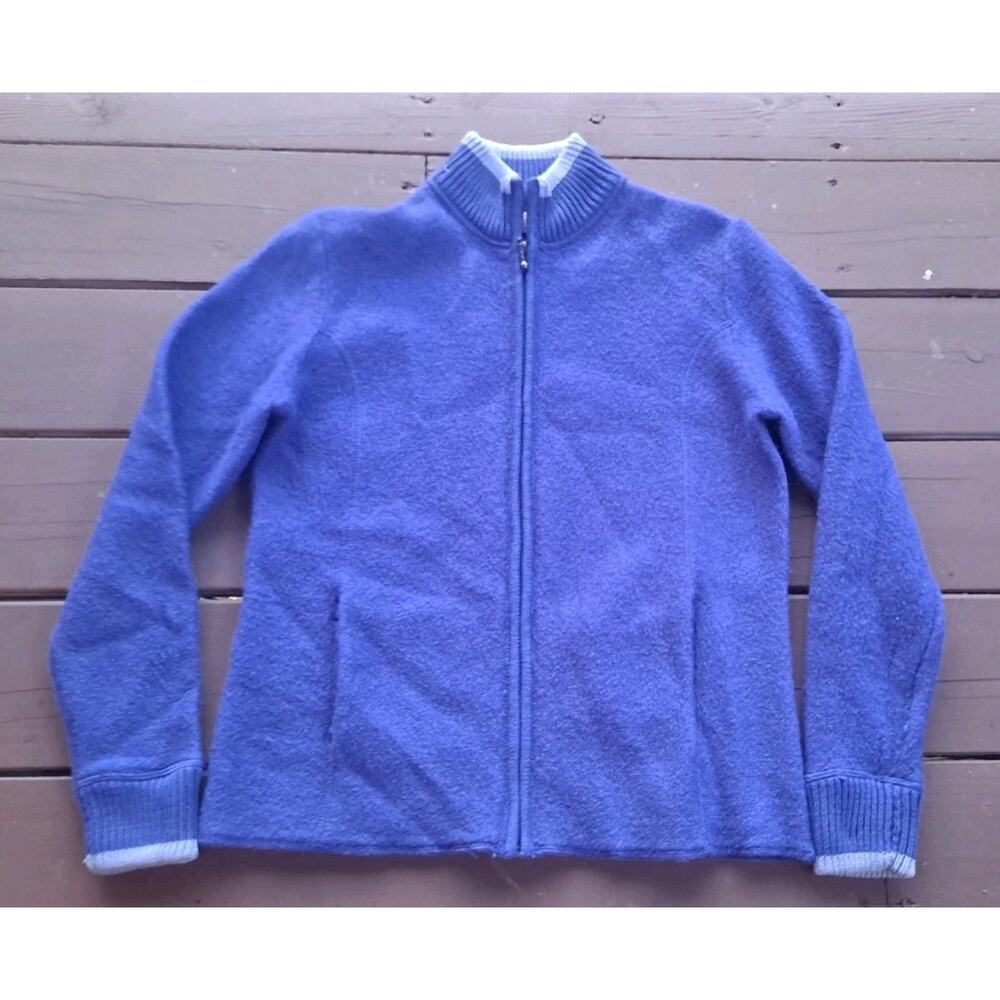 Cabela’s Sweater Jacket Women Size Medium Full Zip Wool
